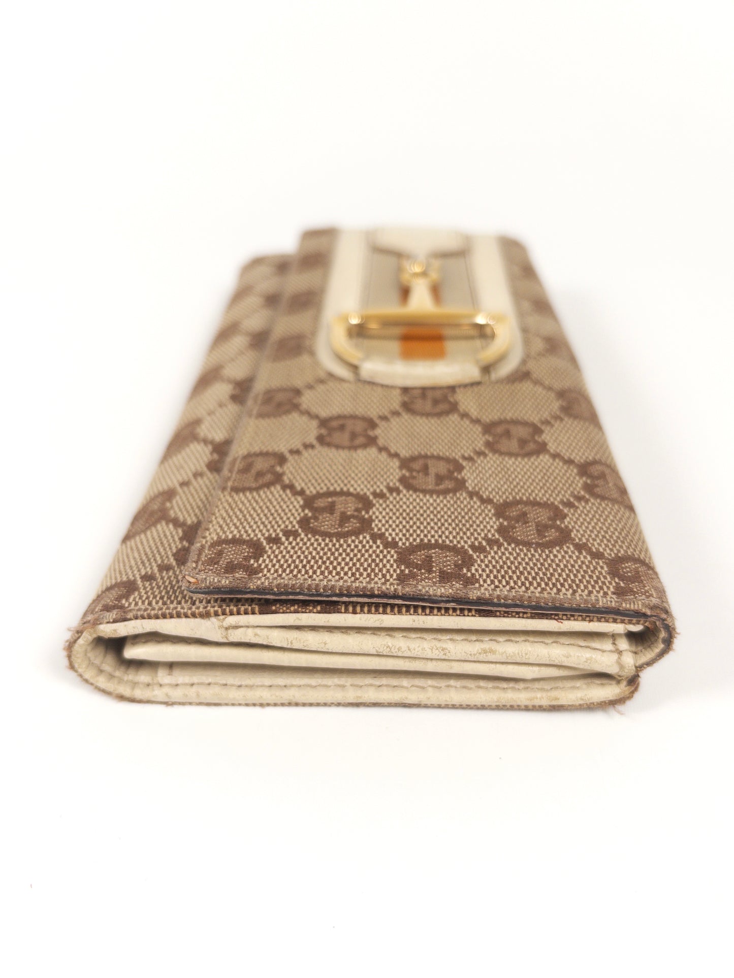 Gucci Horsebit GG Canvas Long Wallet