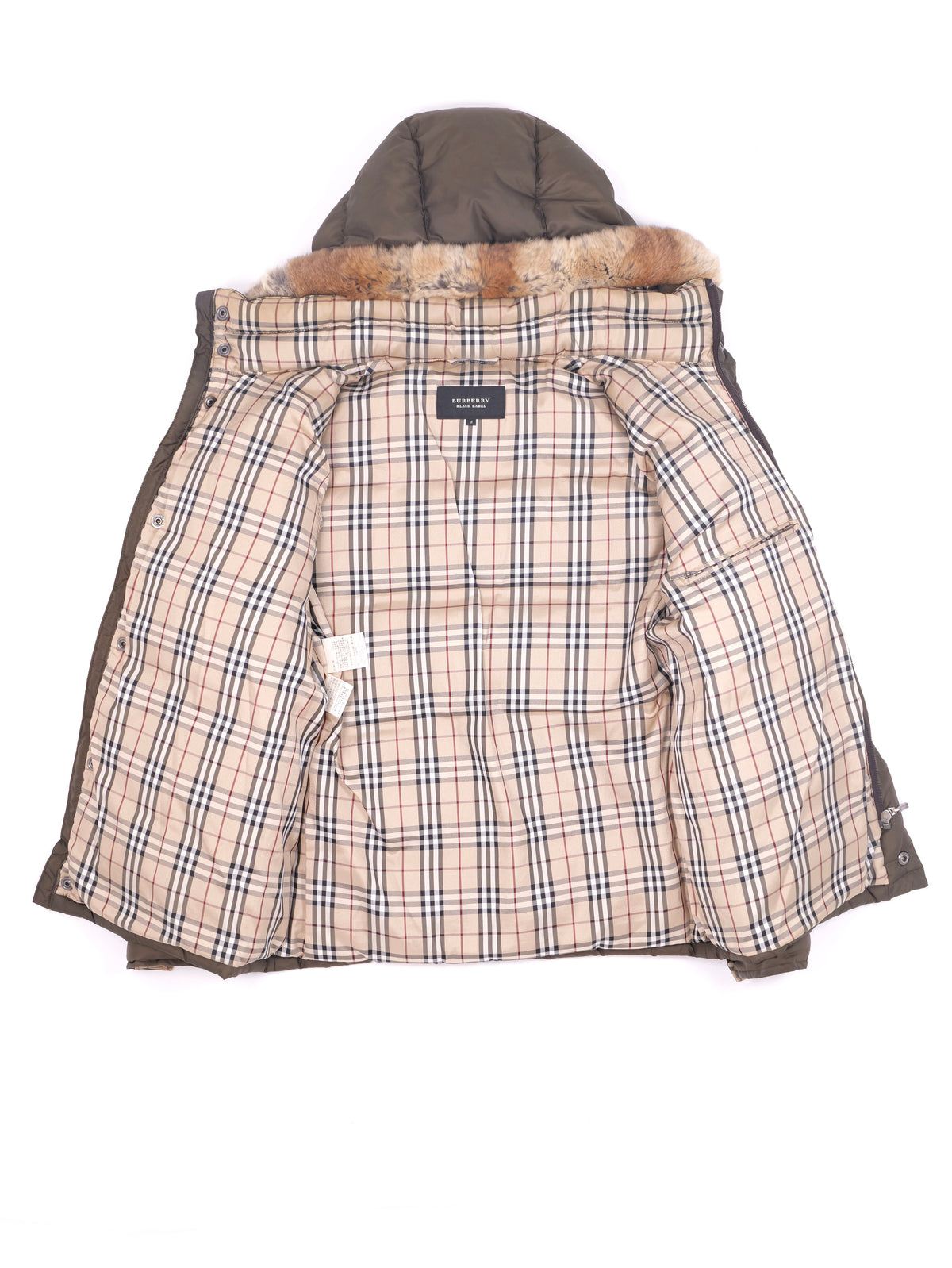 Burberry Nova Check Down Jacket