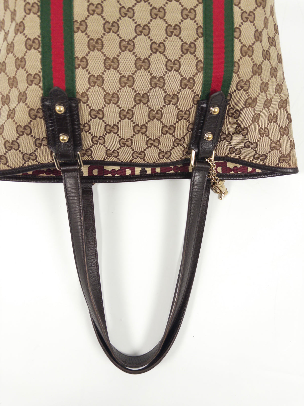 Gucci GG Canvas Jolicoeur Medium Tote With Charms