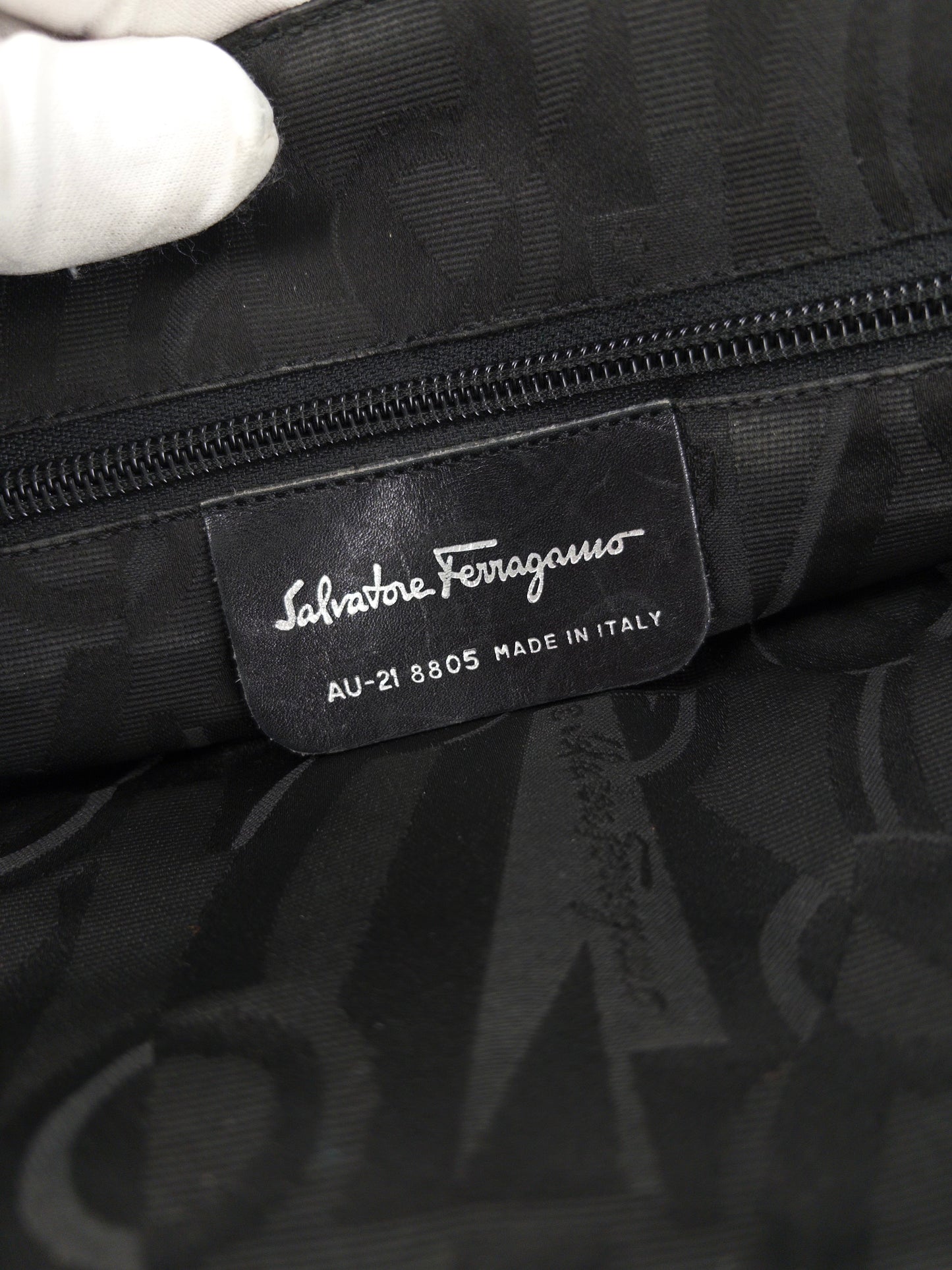 Salvatore Ferragamo nylon shoulder bag