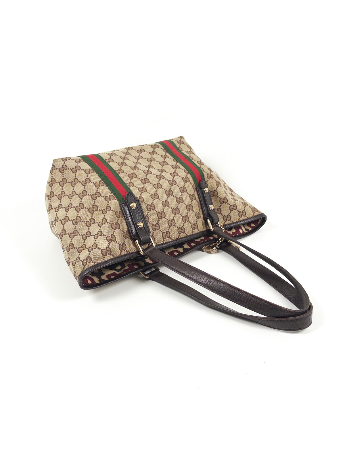 Gucci GG Canvas Jolicoeur Medium Tote With Charms
