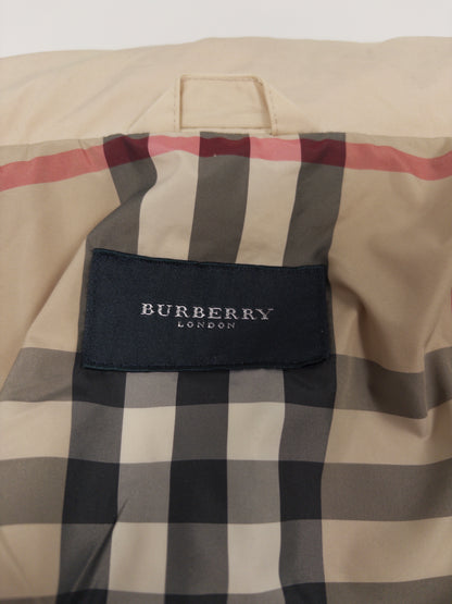 Burberry Hooded Field Jacket with Nova Check Pattern