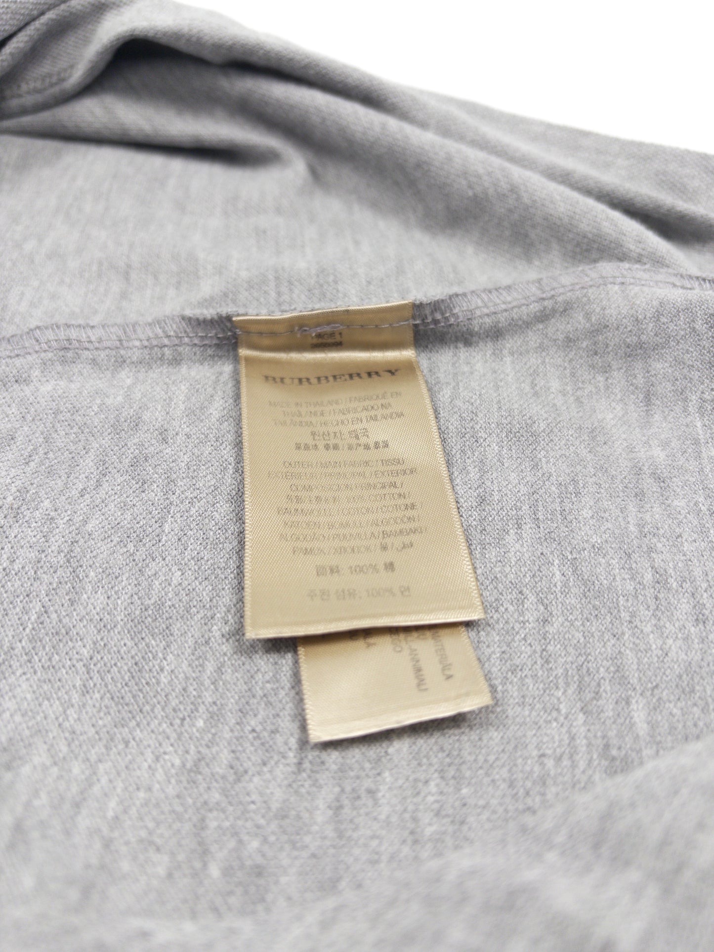 Burberry Check Polo Shirt