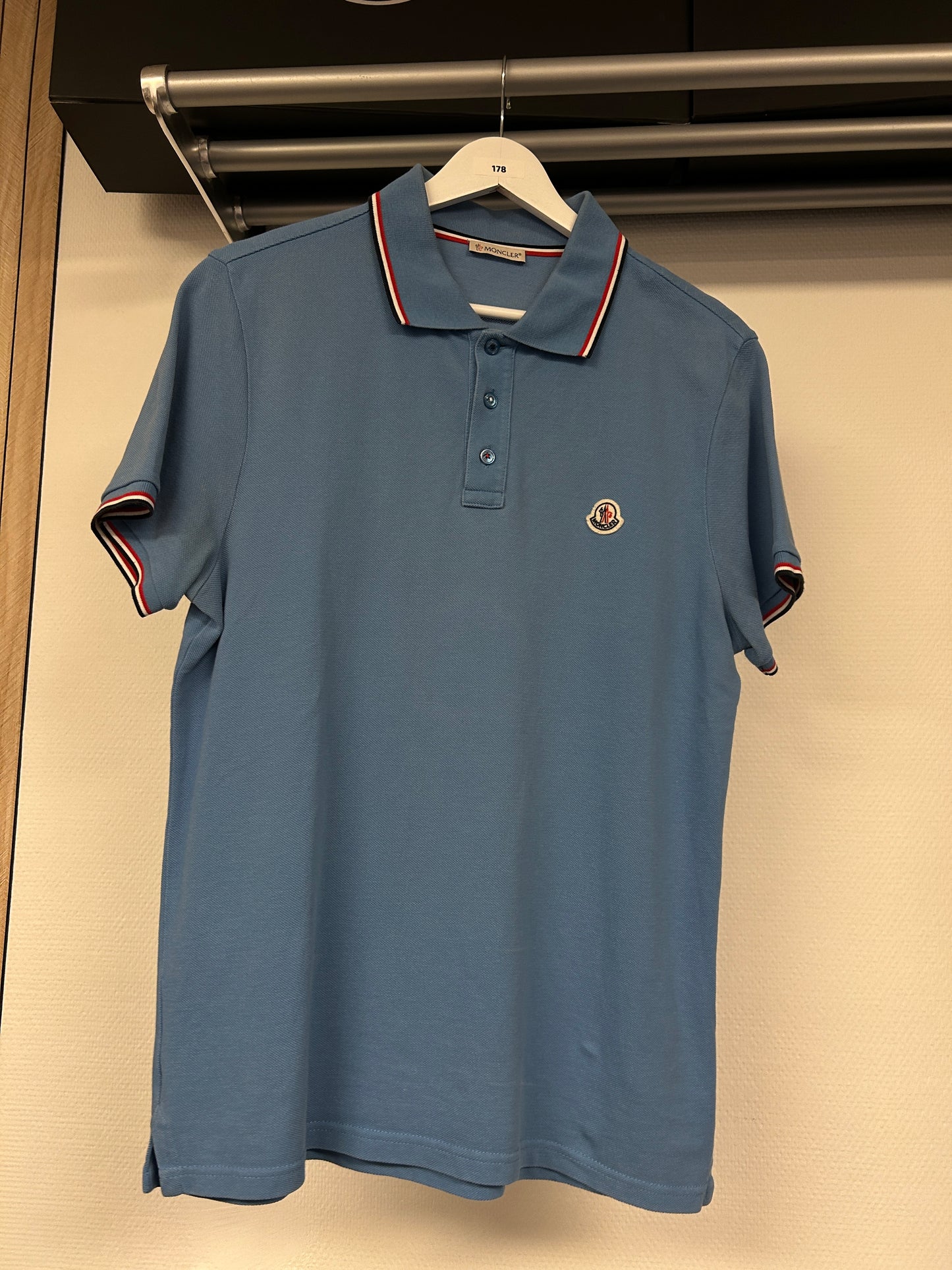 Moncler Tricolour Sleeve Polo Shirt178