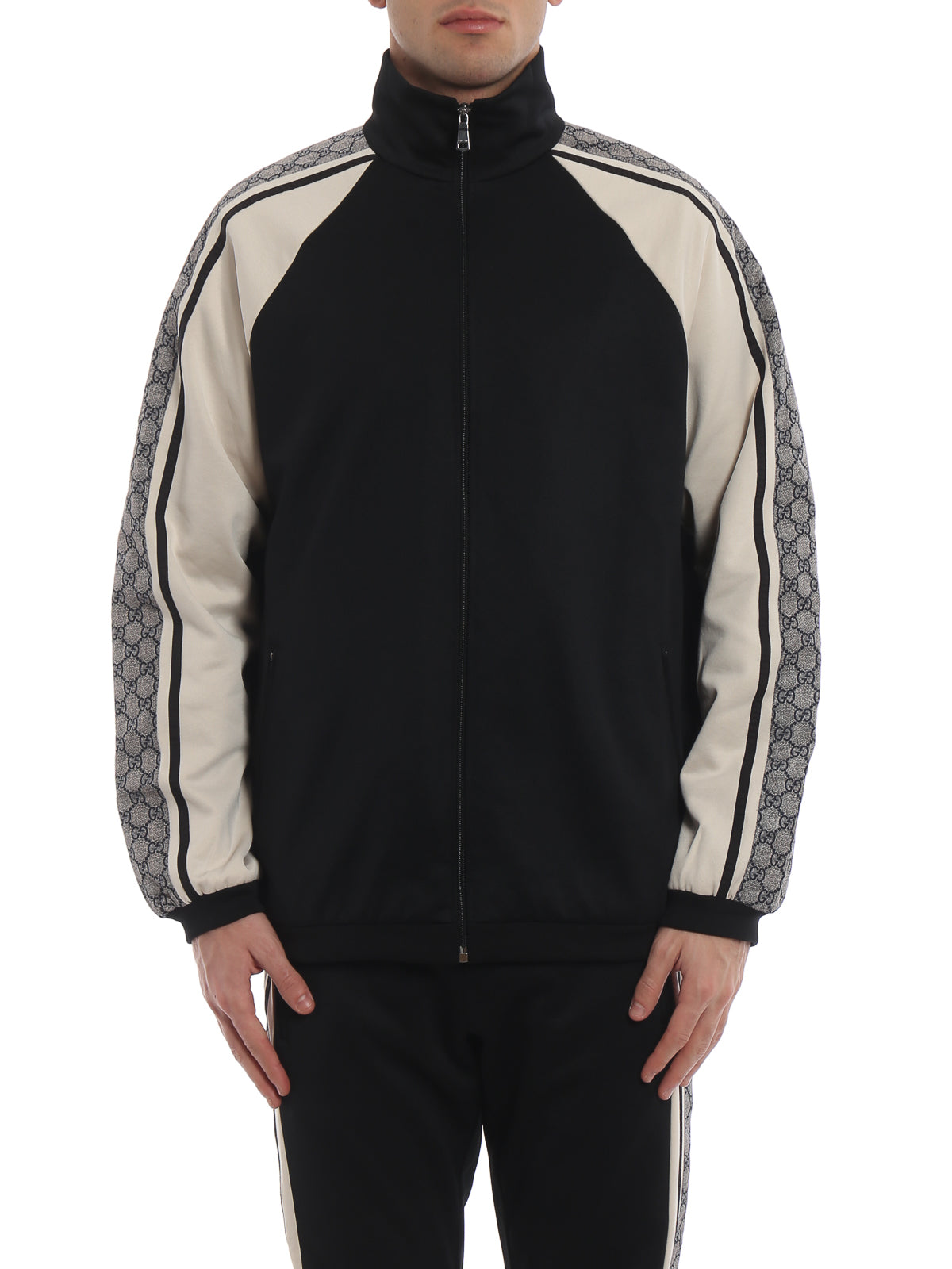 Gucci GG Oversize Technical Jersey Jacket