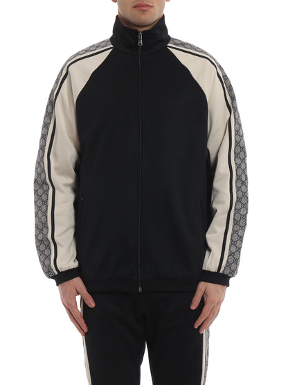 Gucci GG Oversize Technical Jersey Jacket
