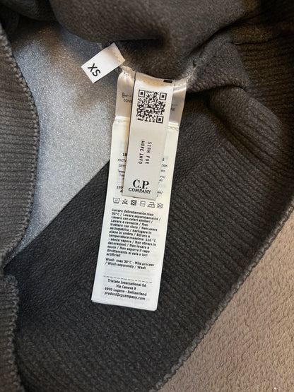 C.P. Company Reverse Plat Crew Neck Sweatshirt - Grey