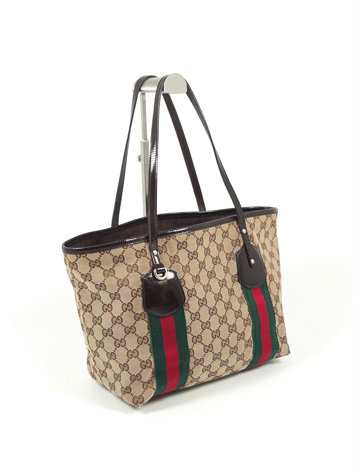 Gucci GG Canvas Web Jolicouer Tote