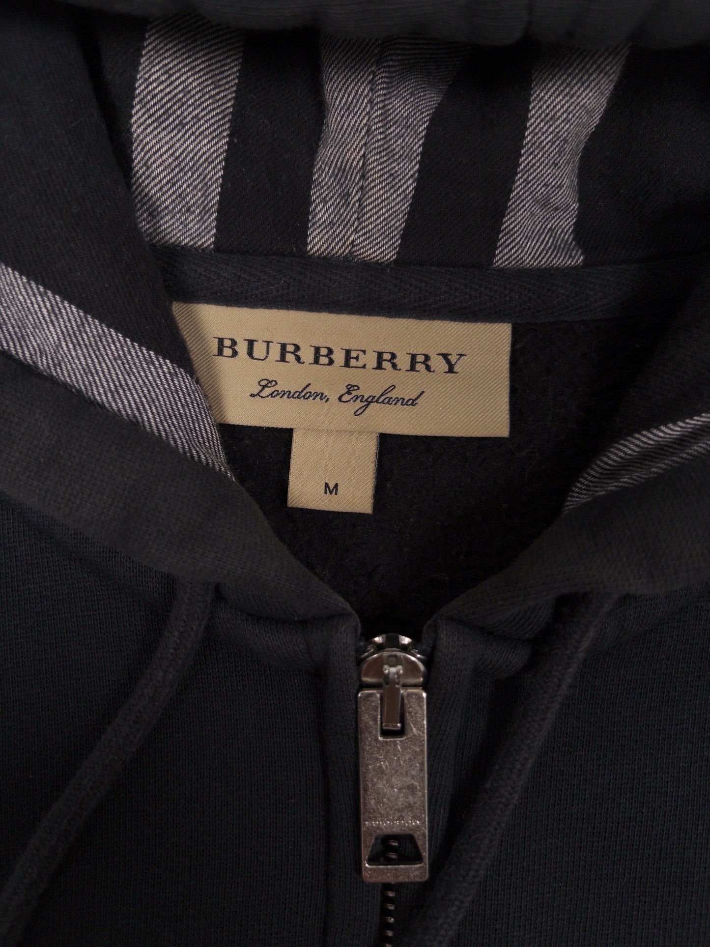 Burberry Check Zip Hoodie