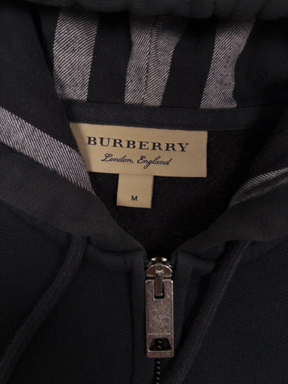 Burberry Check Zip Hoodie