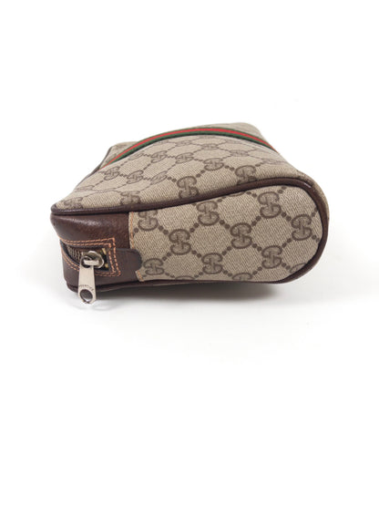 GUCCI Supreme Sherry Line clutch bag