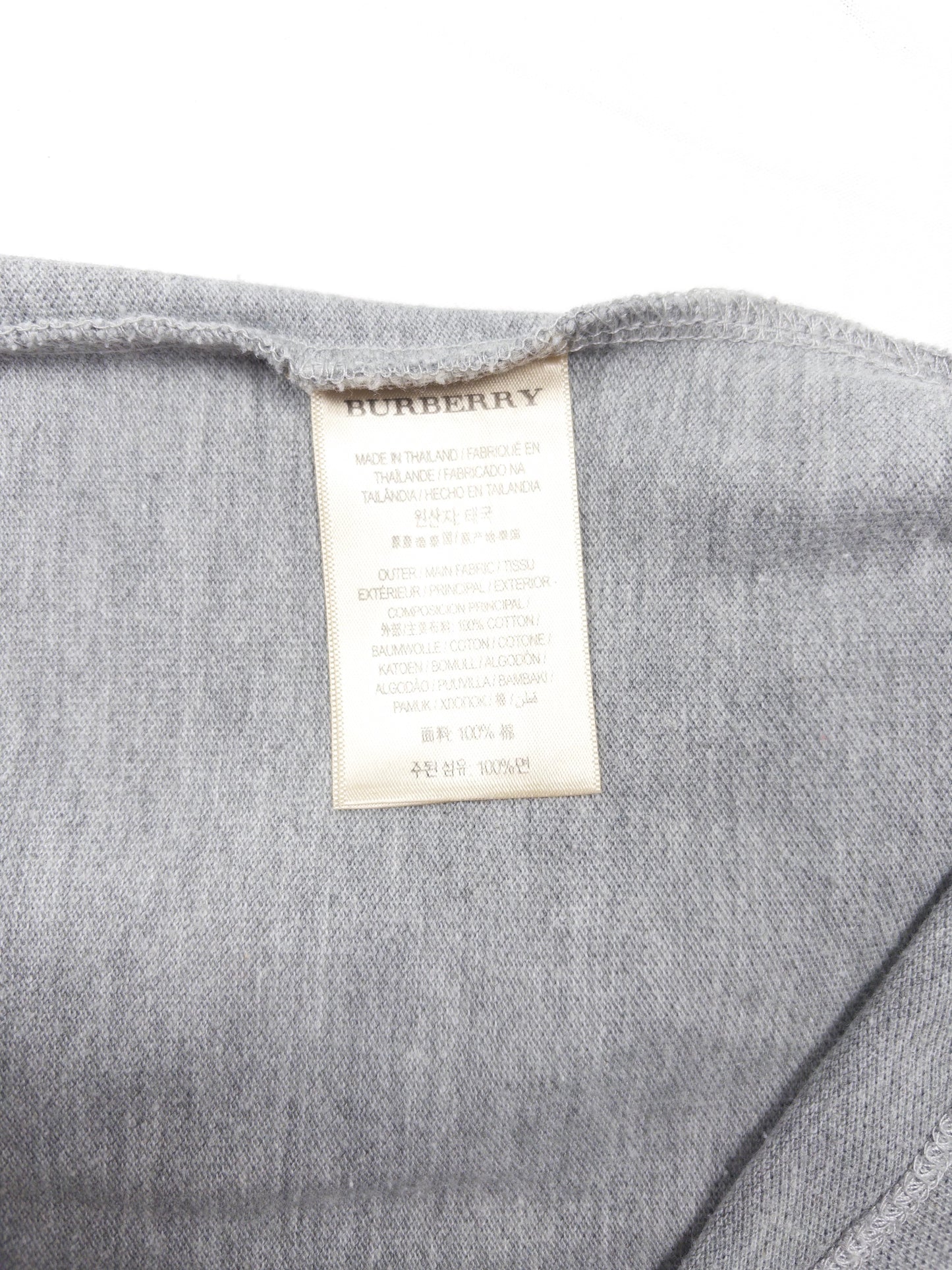 Burberry Check Polo Shirt