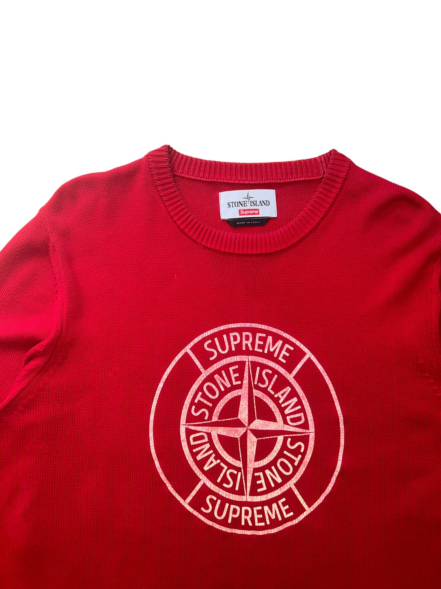 Stone Island X Supreme Thick Cotton Sweatshirt