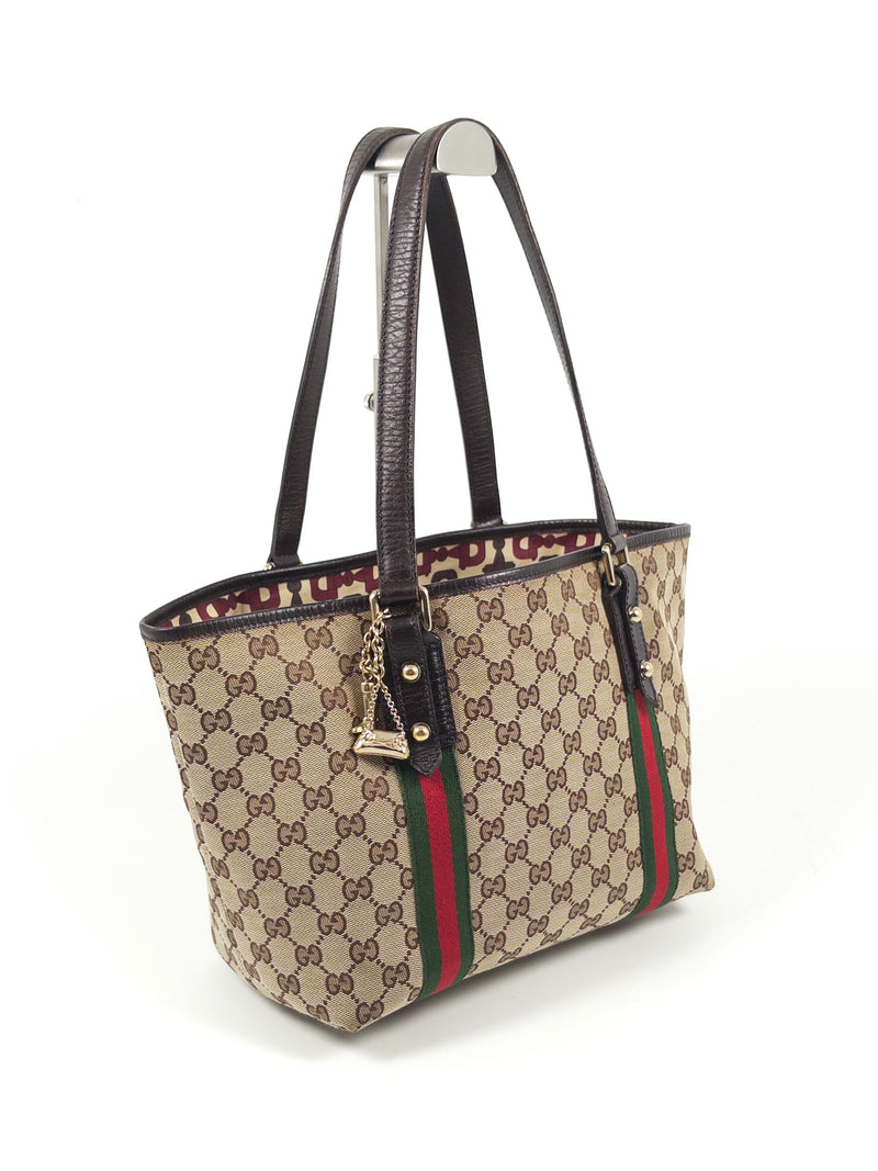 Gucci GG Canvas Jolicoeur Medium Tote With Charms