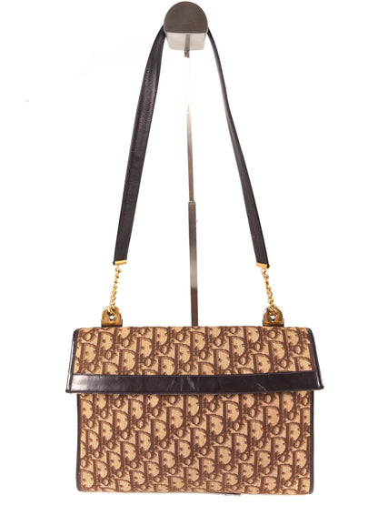 Christian Dior Trotter Canvas Shoulder Bag