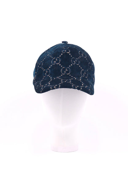 Gucci GG Velvet Baseball Cap