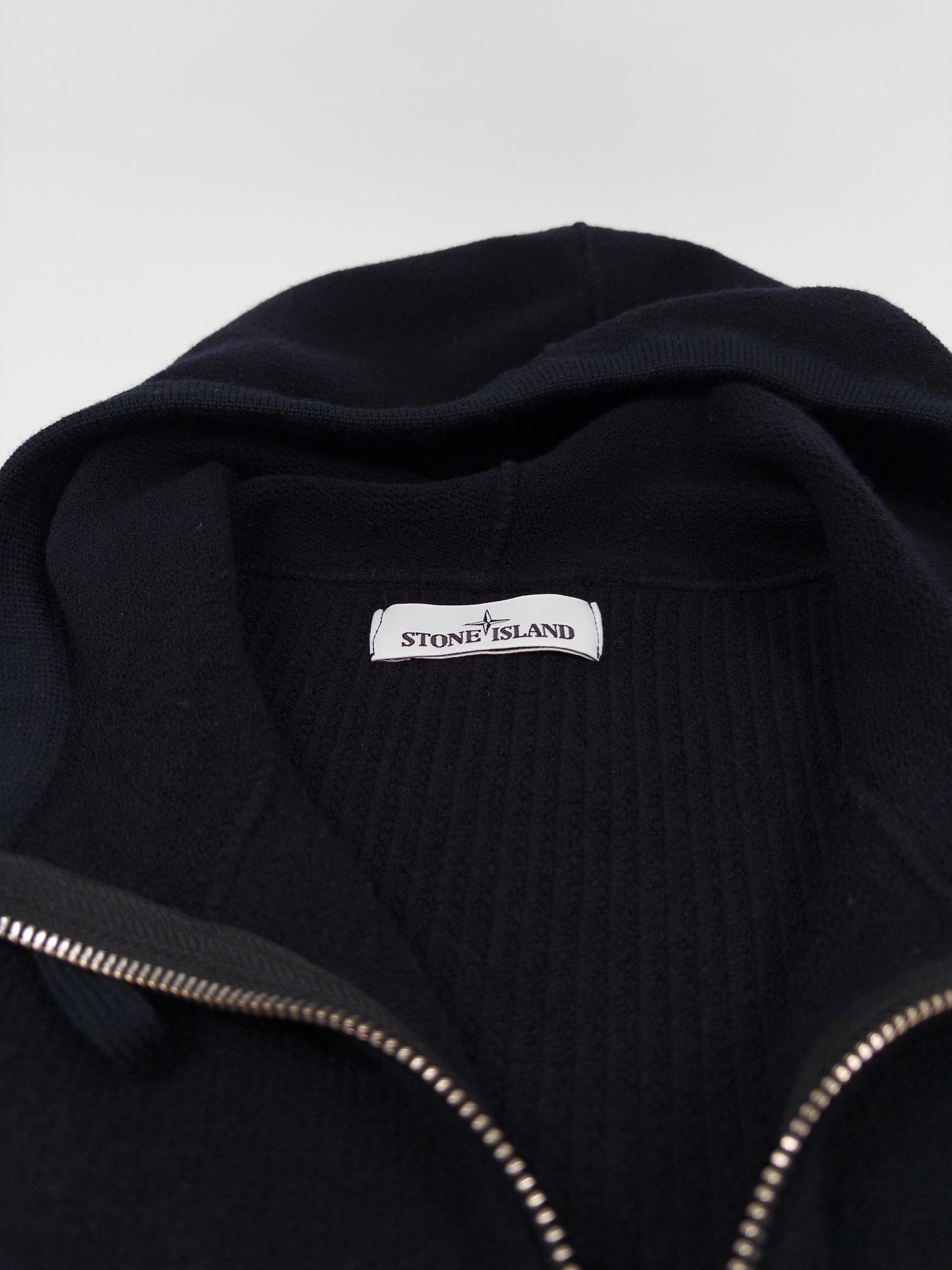 Stone Island Knitted Zip Hoodie (Fits L)