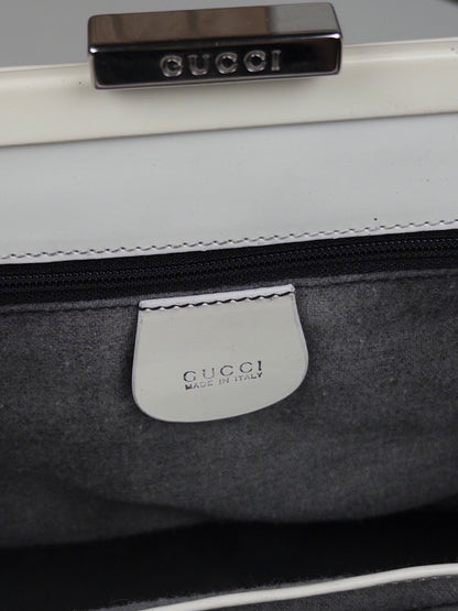 Gucci Bamboo White bag