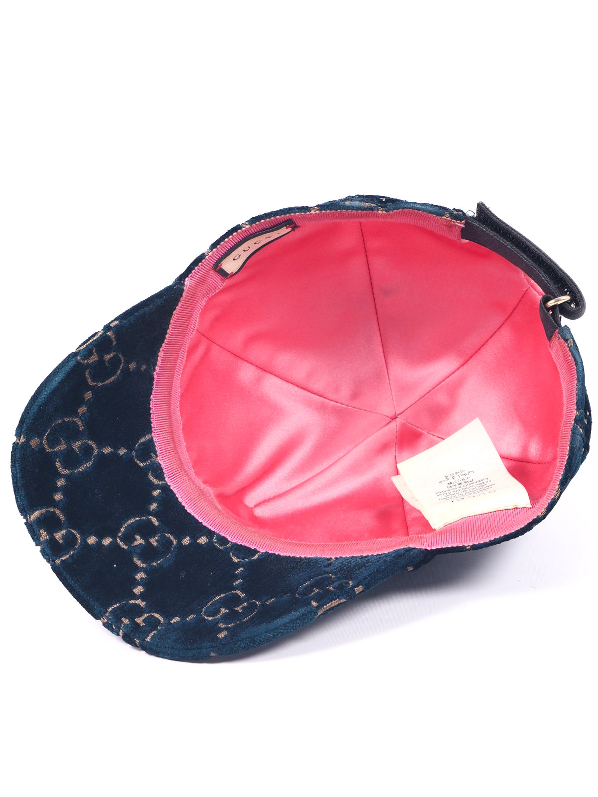 Gucci GG Velvet Baseball Cap