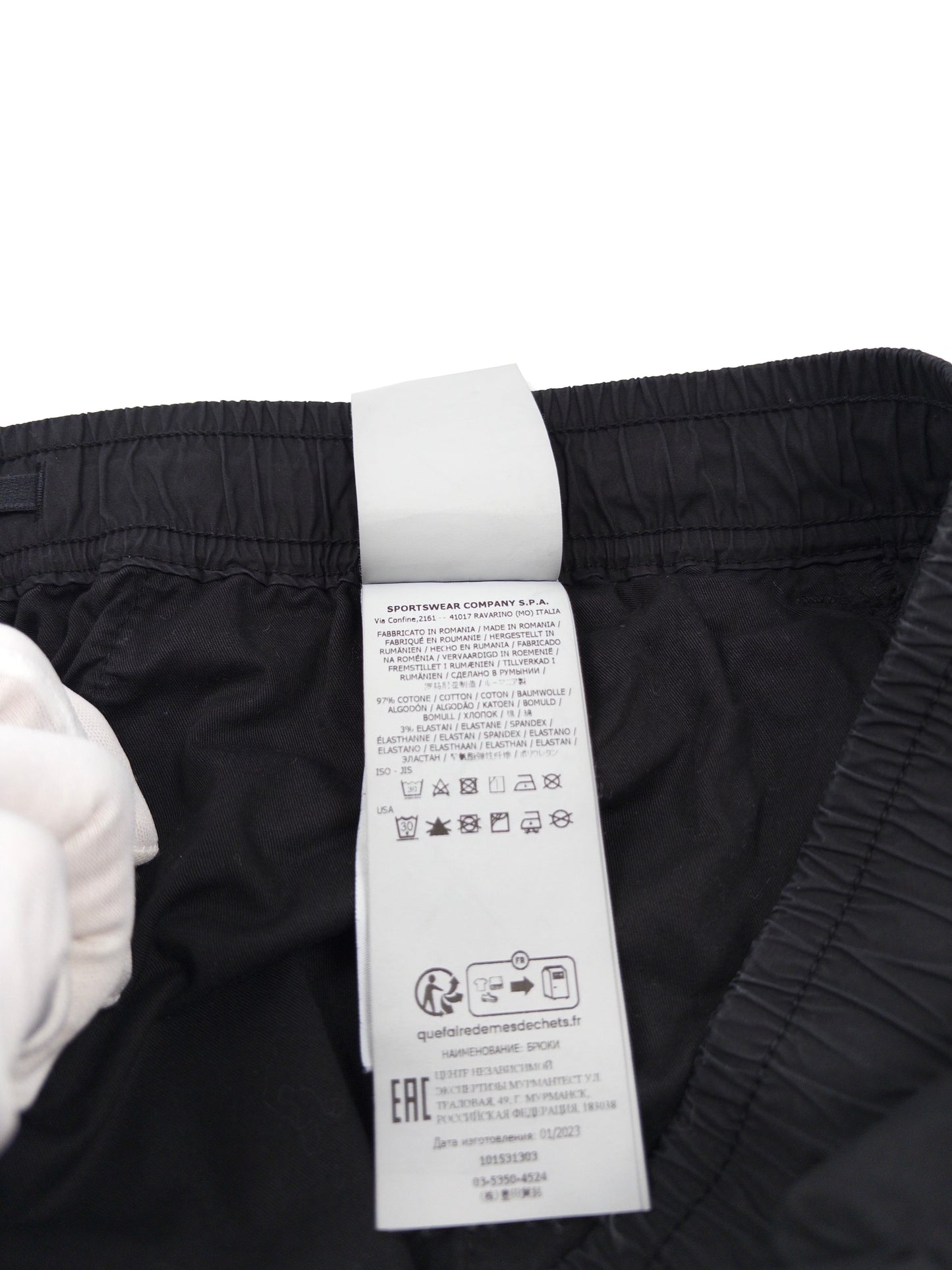 Stone Island Cargo Pants - Black (Fits W32-34)