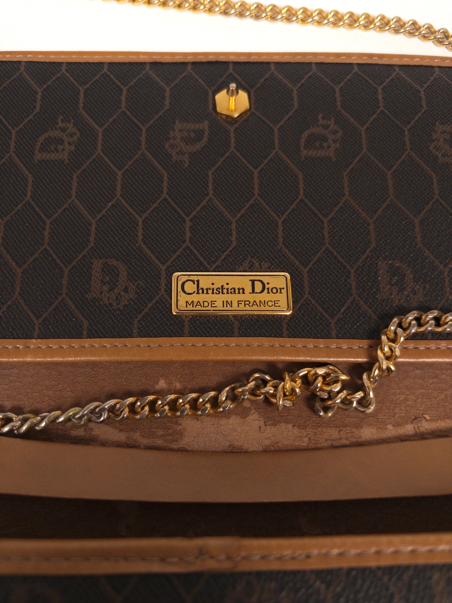Christian Dior Honeycomb Chain Bag