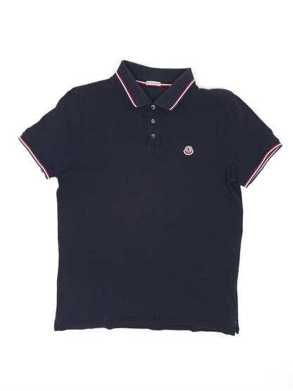 Moncler Tricolour Polo Shirt (Fits XL/XXL)
