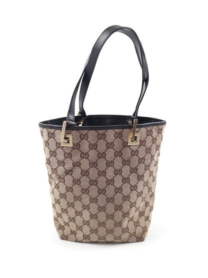 Gucci GG Canvas Bucket Tote Bag