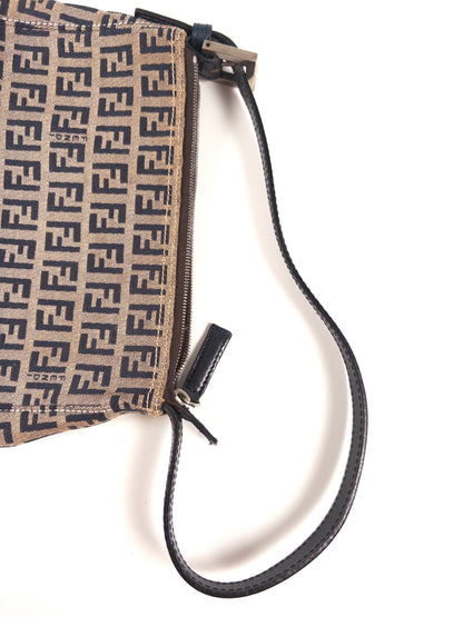 Fendi Zucchino FF Top Handle Bag