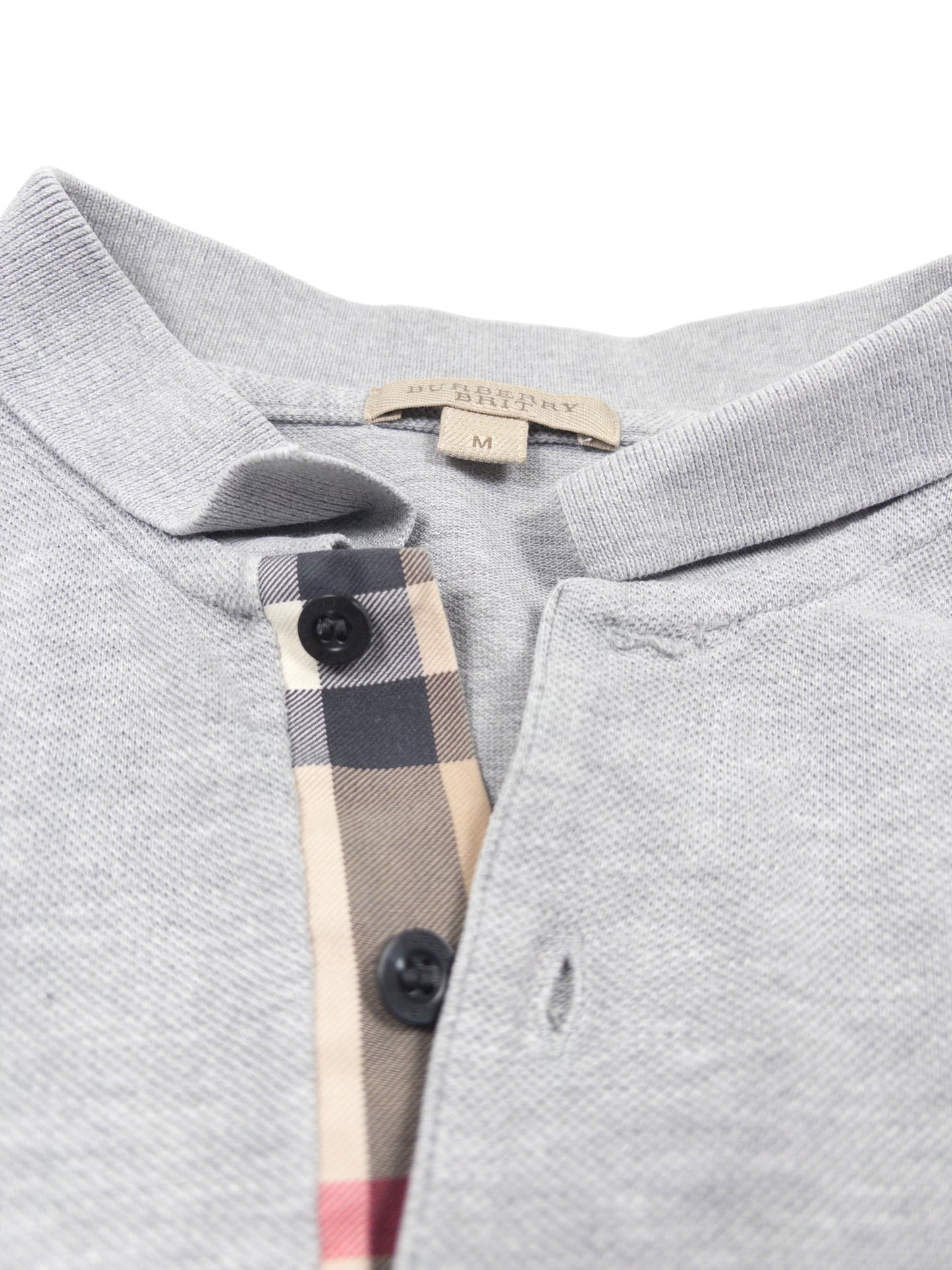Burberry Check Polo Shirt