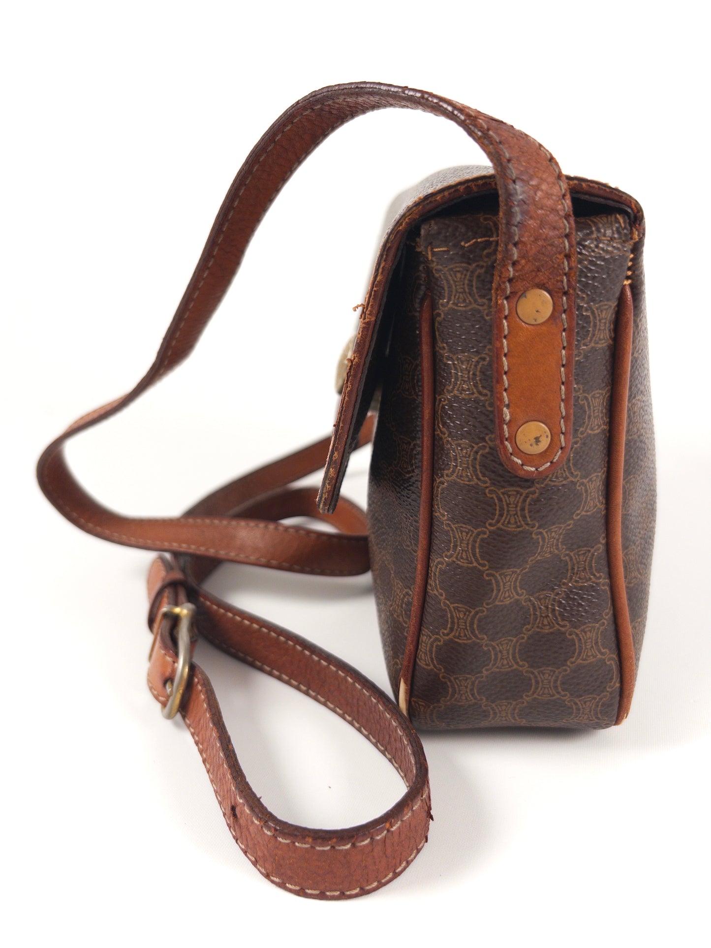 Celine Macadam Triomphe Shoulder Bag