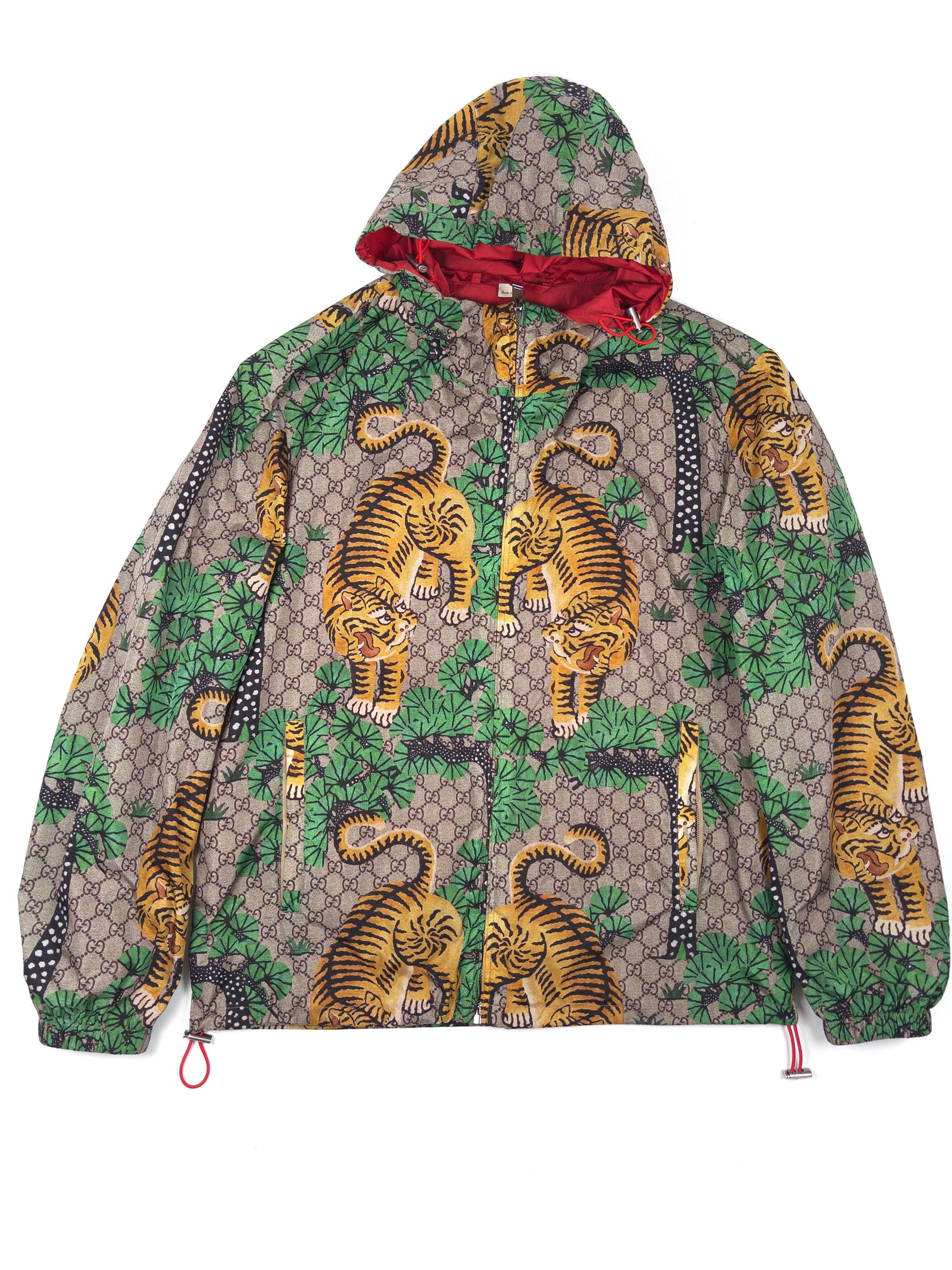 Gucci Bengal Tiger Print Windbreaker
