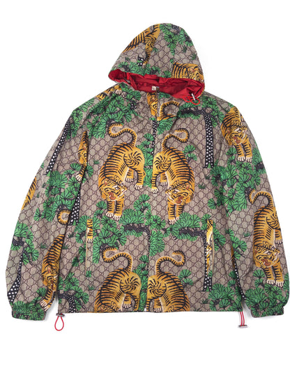 Gucci Bengal Tiger Print Windbreaker