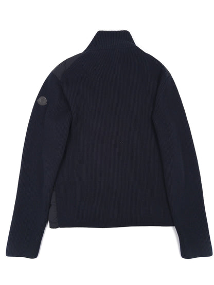 Moncler Down Cardigan - Navy (Fits L)