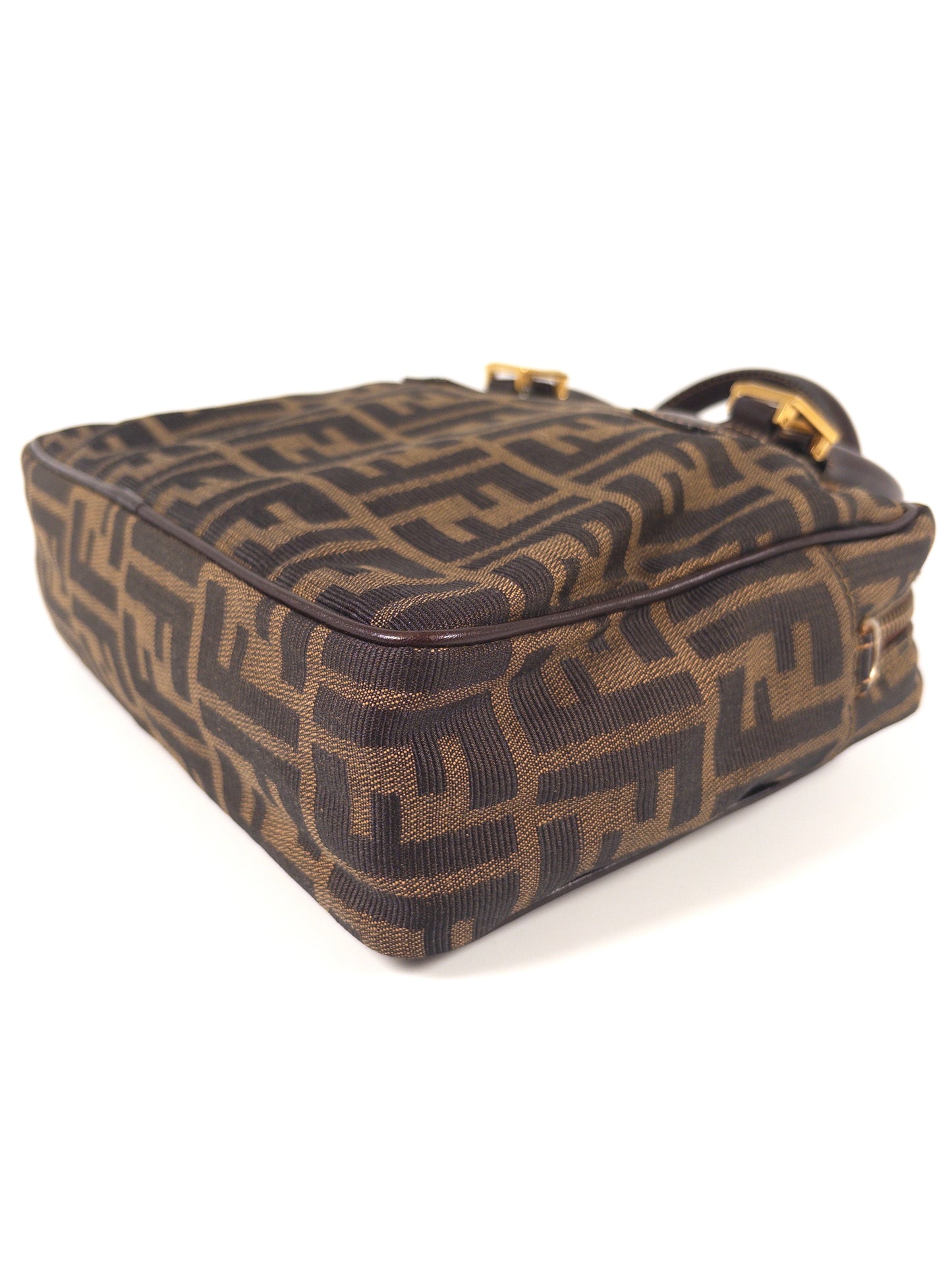 Fendi Zucca FF Top Handbag Vintage