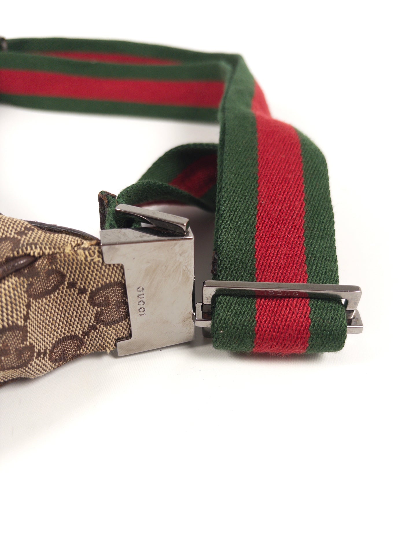 Gucci GG Canvas Sherry Line Shoulder Bag