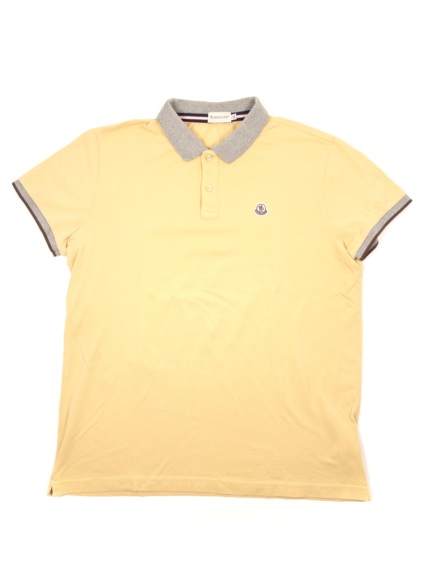 Moncler Polo Shirt Yellow