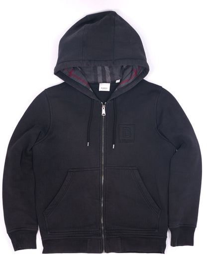 Burberry Check Zip Hoodie
