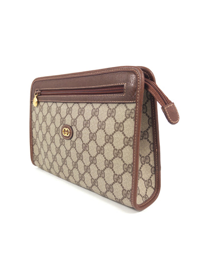 Gucci GG Supreme Clutch Bag