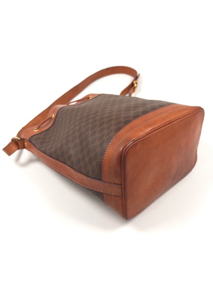 Celine Macadam Drawstring Shoulder Bag