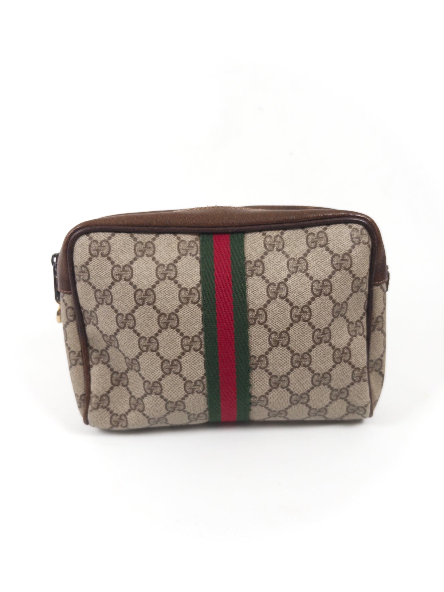 GUCCI GG Supreme Sherry Line clutch bag