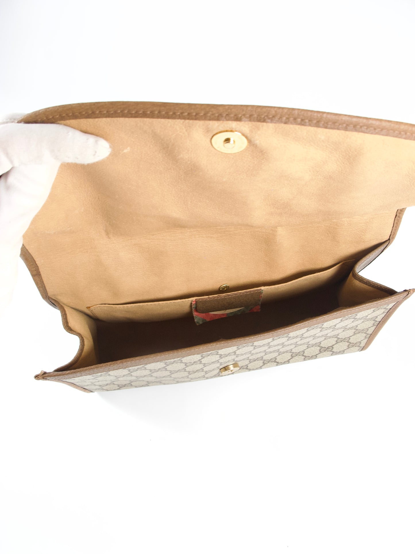 Gucci GG Supreme Clutch Bag