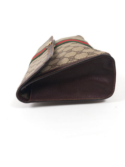 Gucci Sherry Line Supreme Clutch Bag