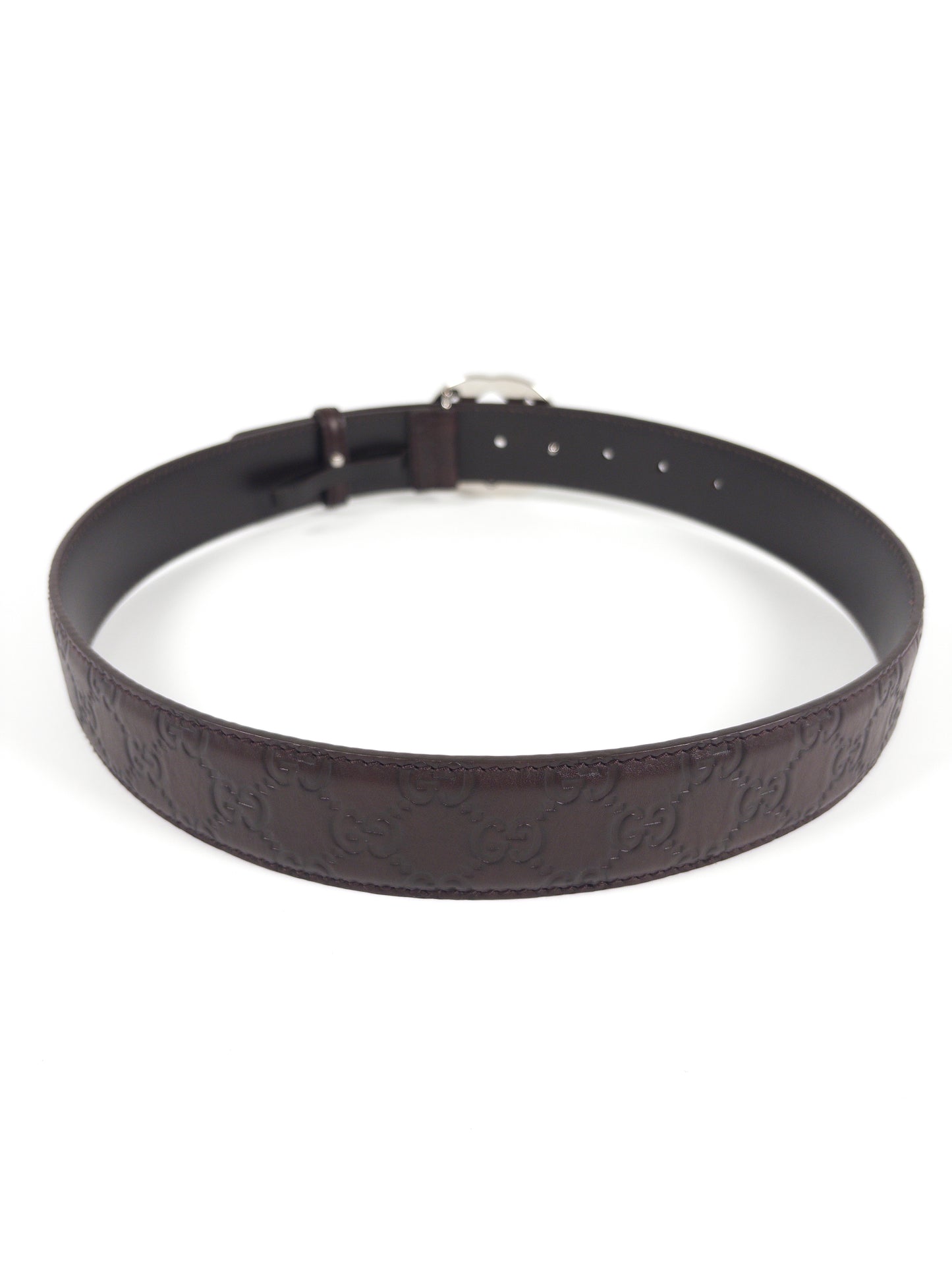 Gucci GG Leather Belt