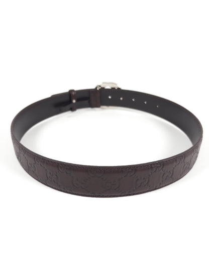 Gucci GG Leather Belt