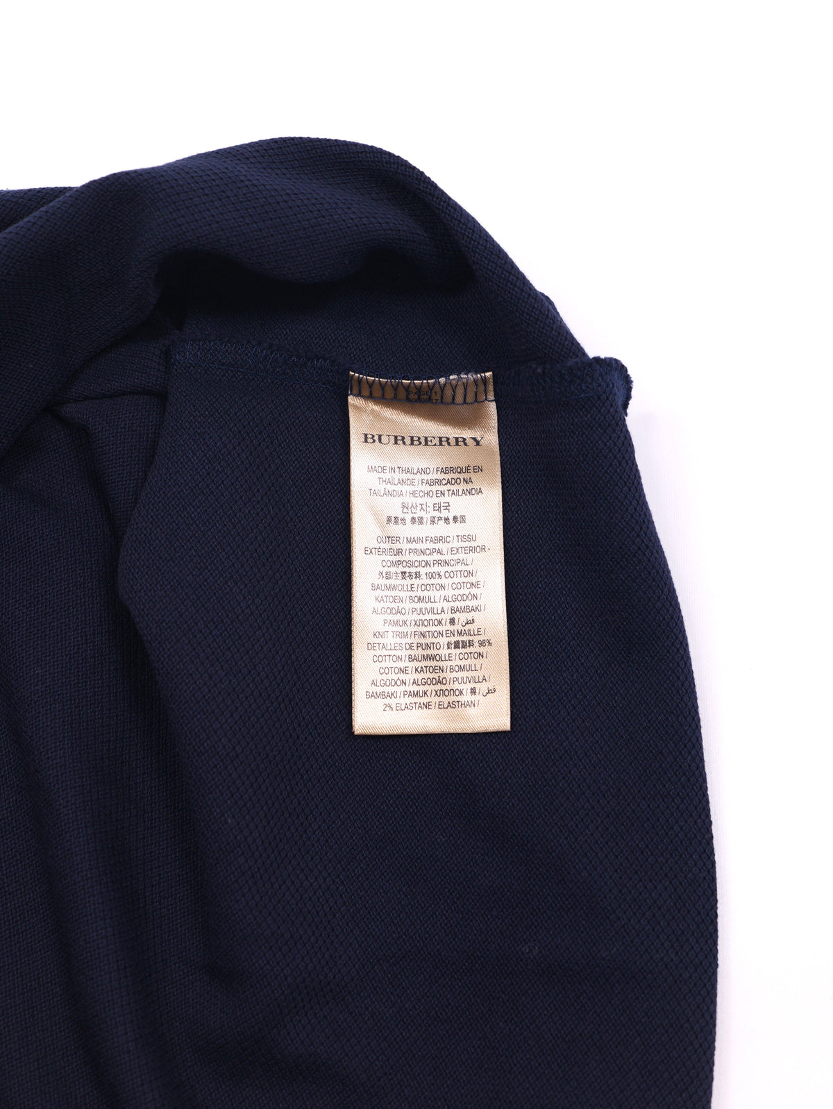Burberry Check Polo Shirt