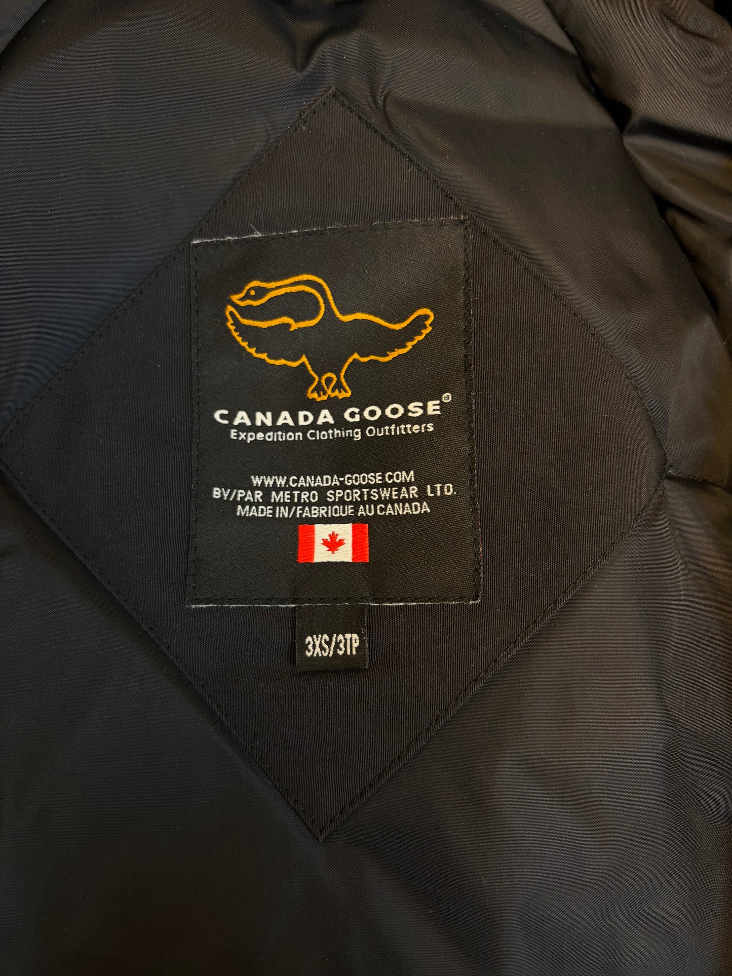Canada Goose Chilliwack Jacket (fits 2XS-XS)