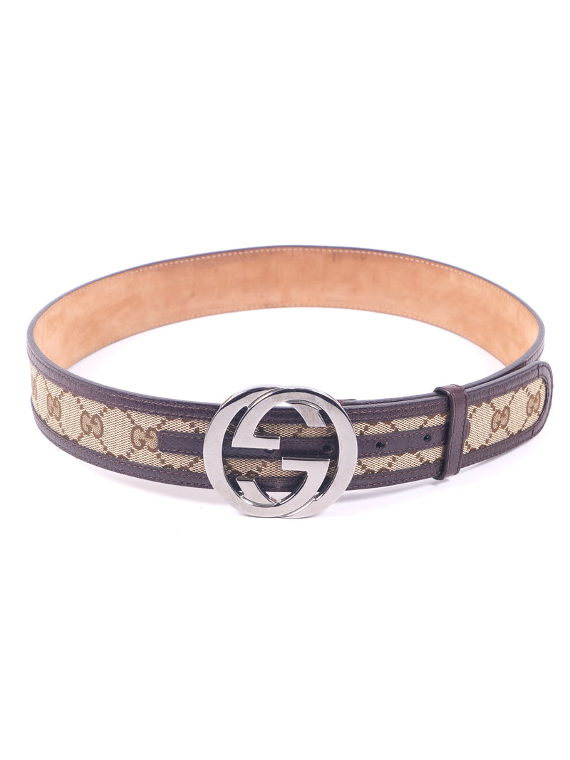 GUCCI GG Canvas Belt (W29-33)