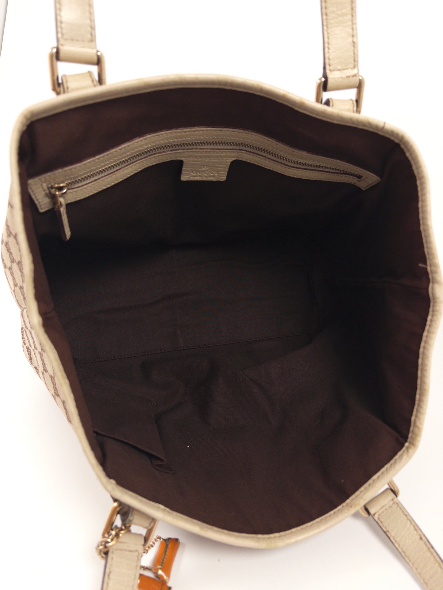 Gucci GG Supreme Tote Bag with Charms