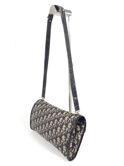 Christian Dior Trotter Canvas Shoulder Bag