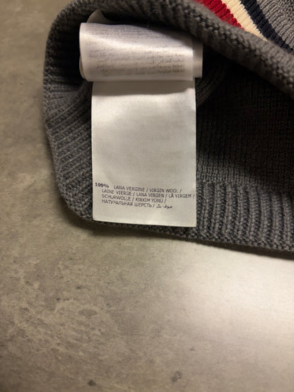 Moncler Tricolor Wool Beanie